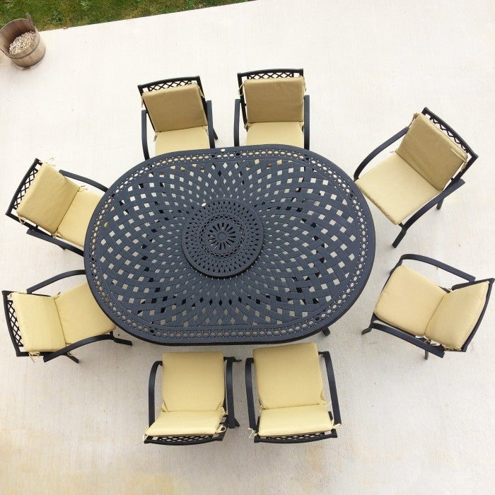 Table Rosemary (ensemble 10 personnes)