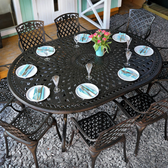 Table Rosemary (ensemble 8 personnes)