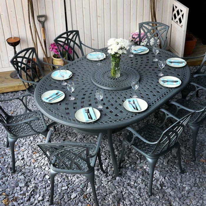 Table Rosemary (ensemble 10 personnes)