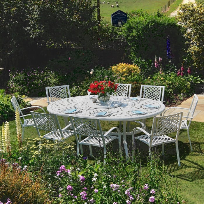 Table Rosemary (ensemble 10 personnes)