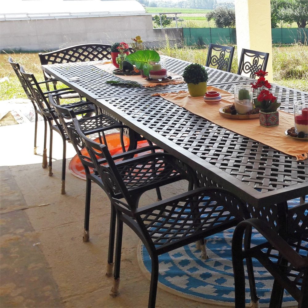 Table Sophia (ensemble 12 personnes)