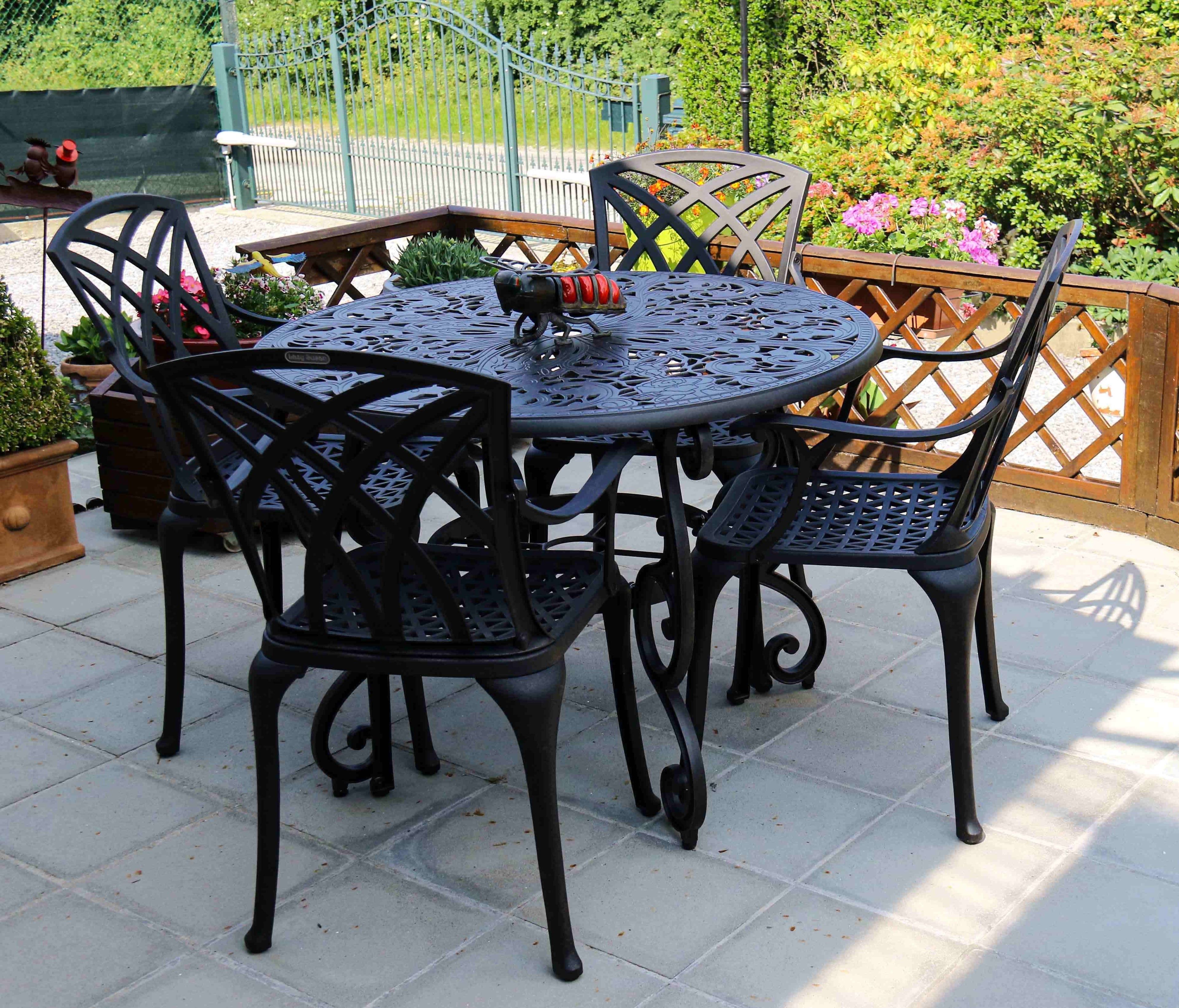 Table Flora (ensemble 4 personnes)