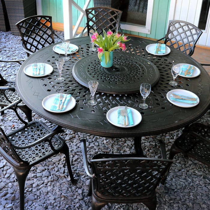 Table Rosie (ensemble 10 personnes)