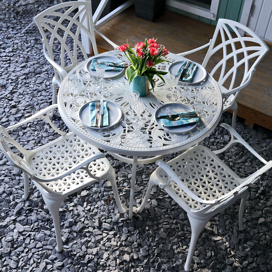 Table Flora (ensemble 4 personnes)