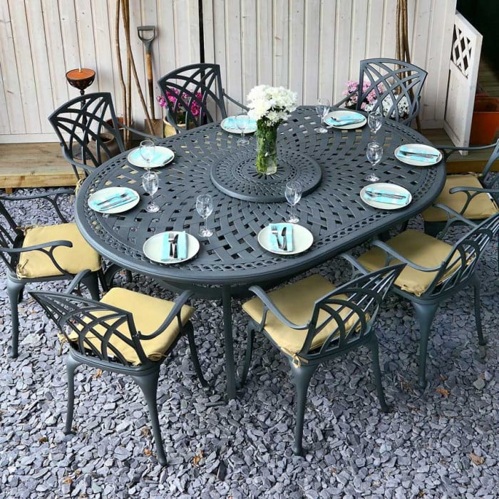 Table Rosemary (ensemble 10 personnes)