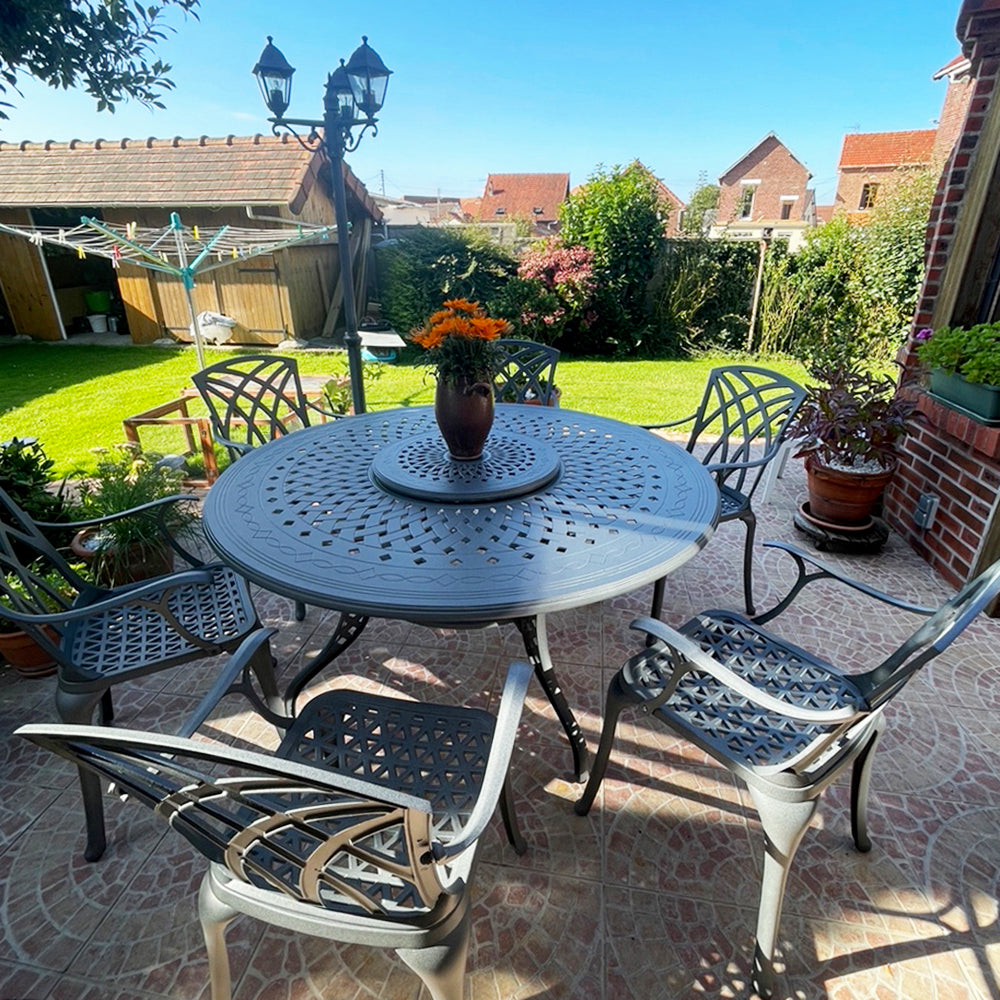 Table Amelia (ensemble 6 personnes)