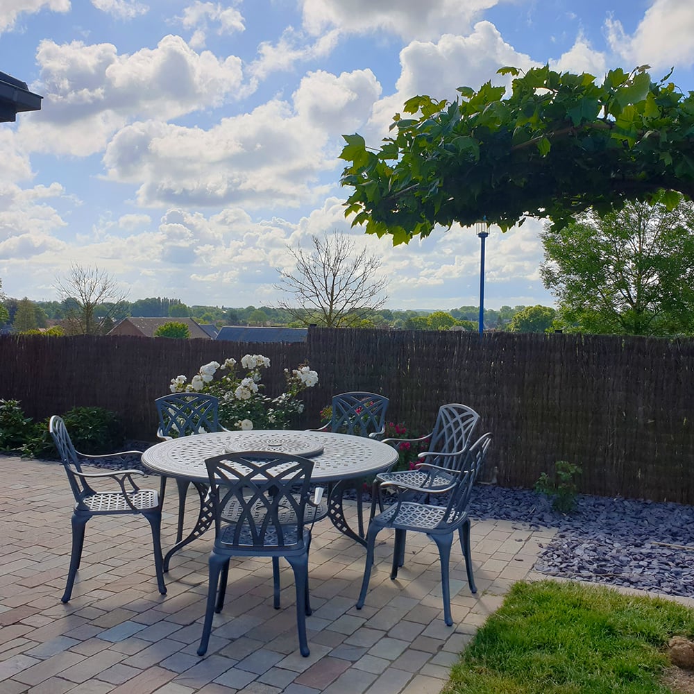 Table Amelia (ensemble 6 personnes)