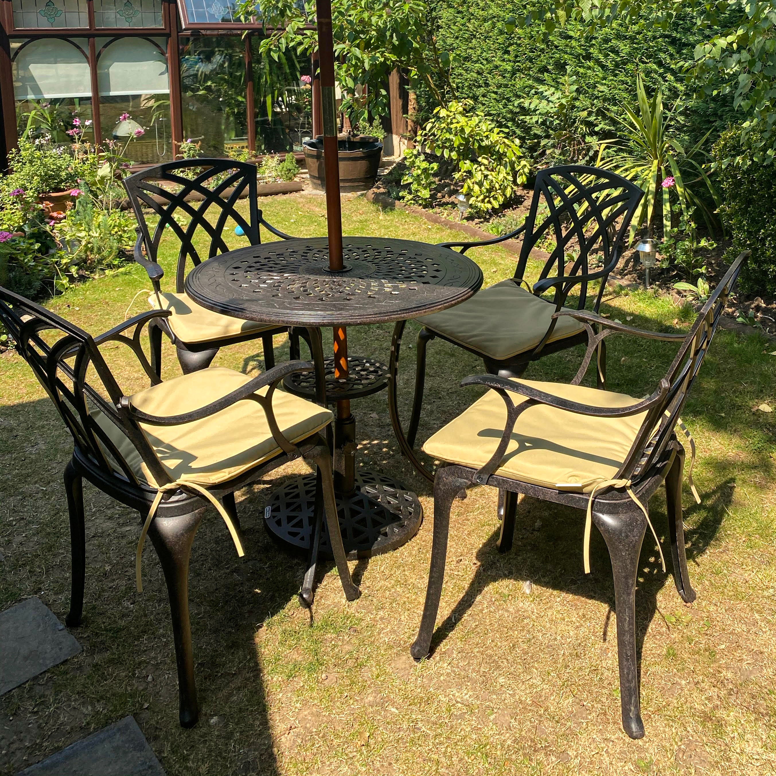 Table Anna (ensemble 4 personnes)