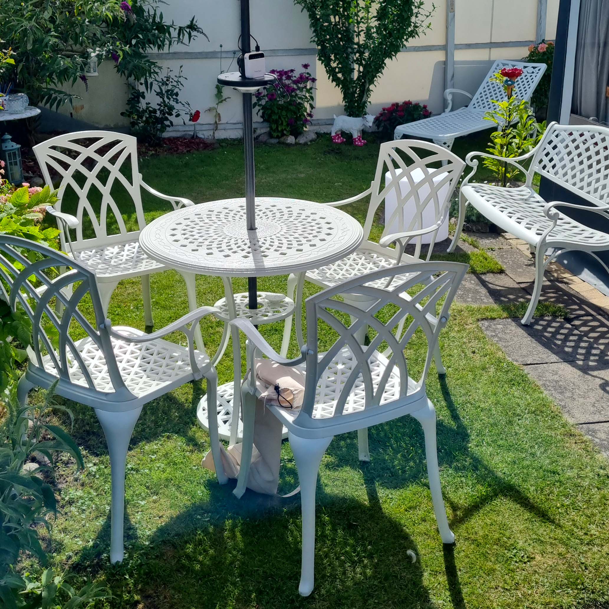 Table Anna (ensemble 4 personnes)