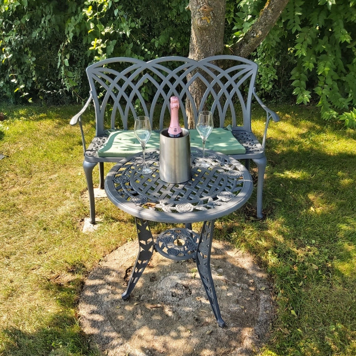 Table bistrot Rose (ensemble 2 personnes)