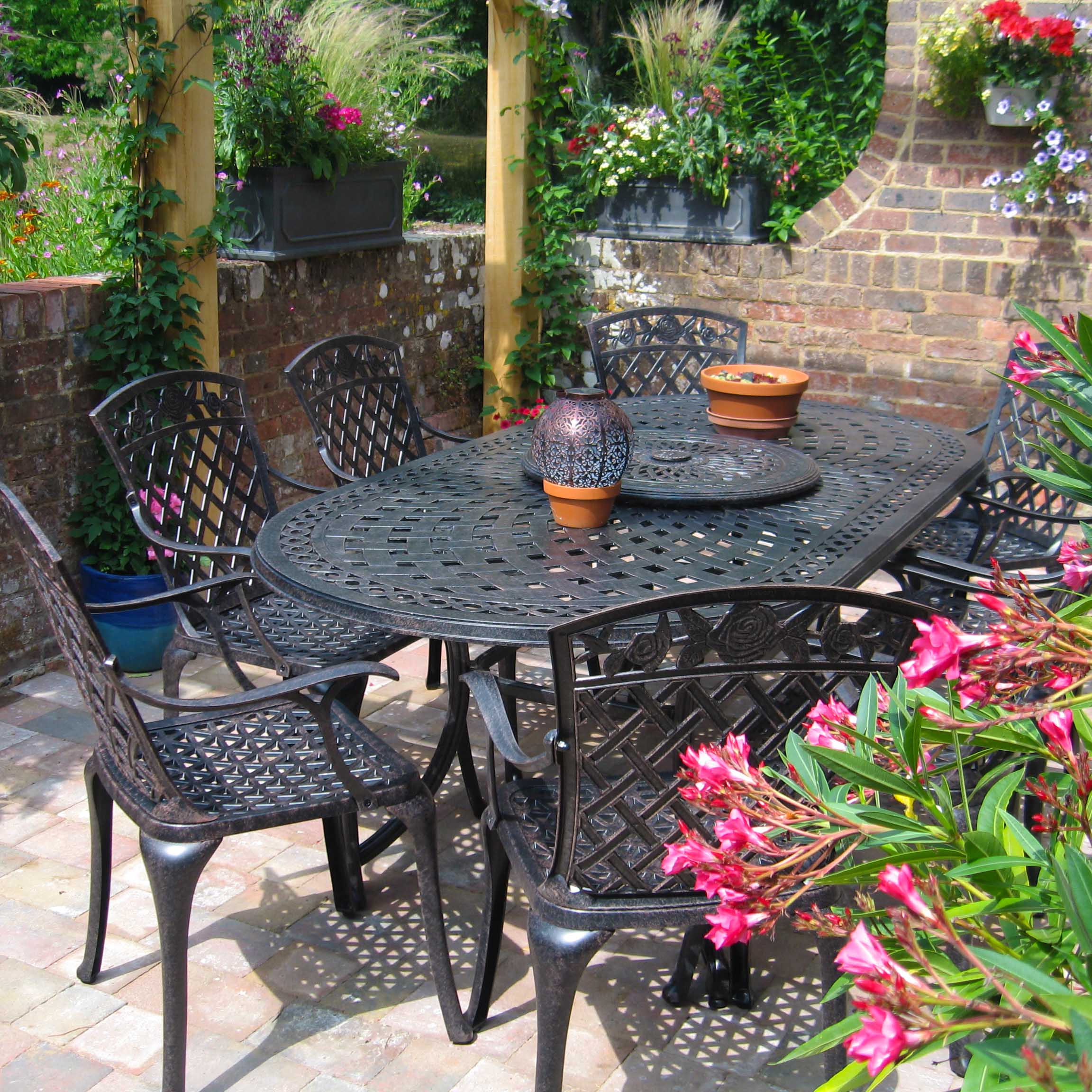 Table Catherine (ensemble 8 personnes)