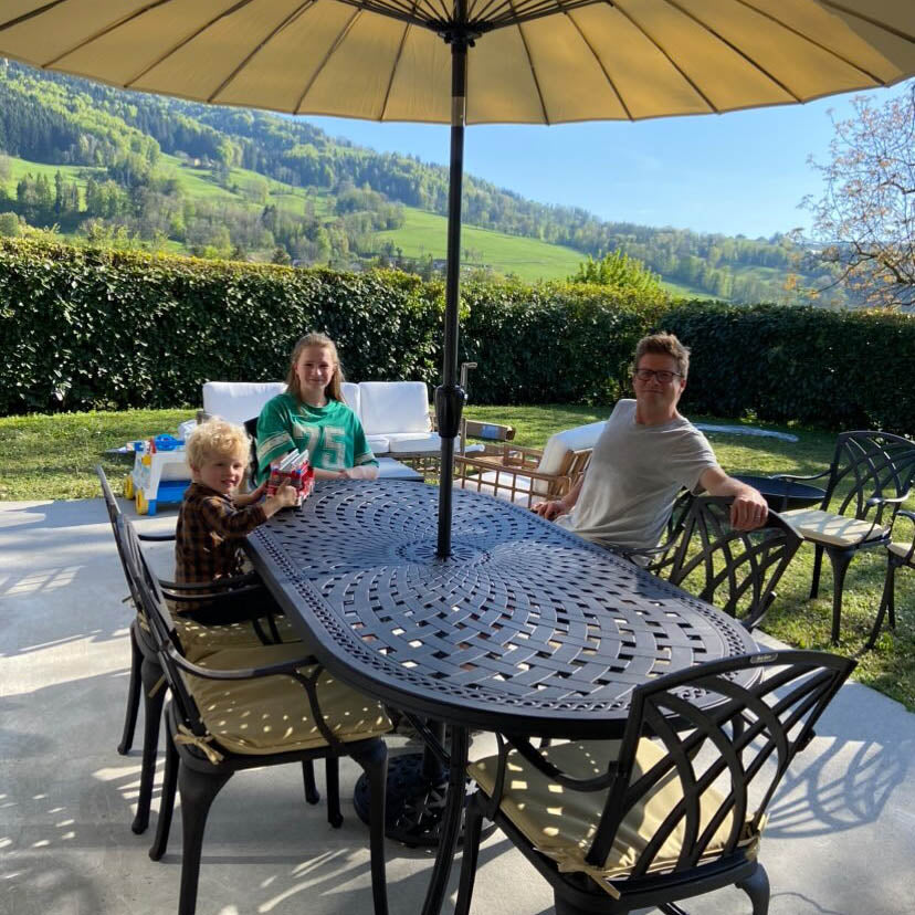 Table Catherine (ensemble 6 personnes)