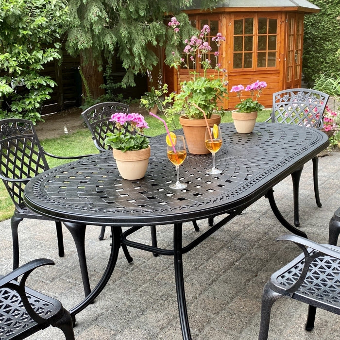 Table Catherine (ensemble 6 personnes)