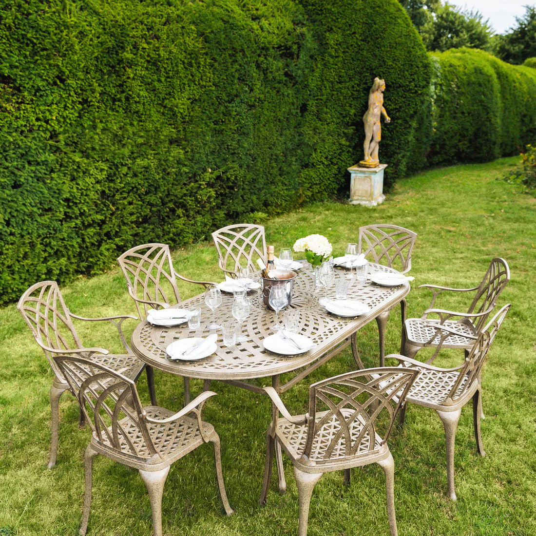 Table Catherine (ensemble 8 personnes)