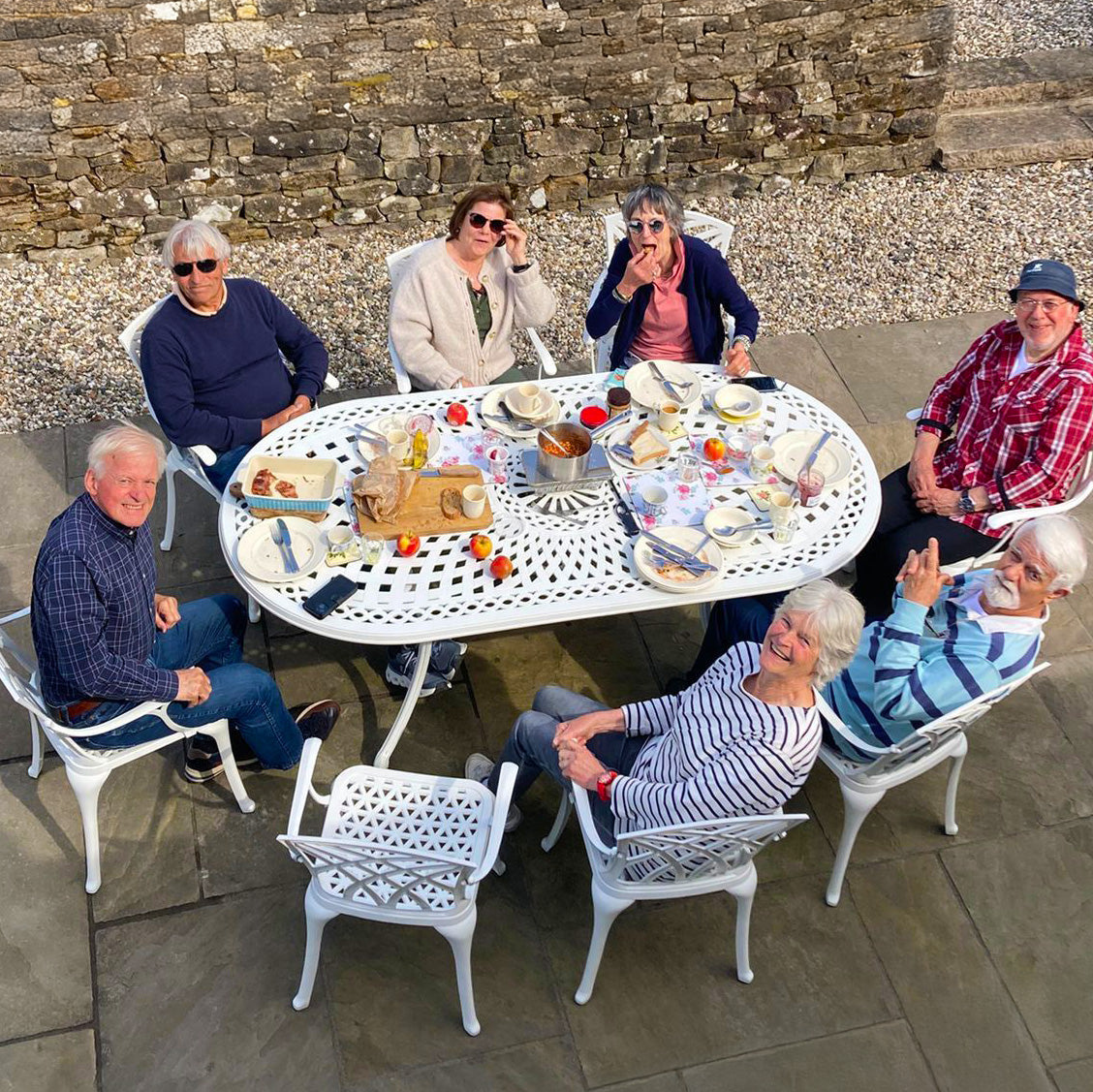 Table Catherine (ensemble 6 personnes)