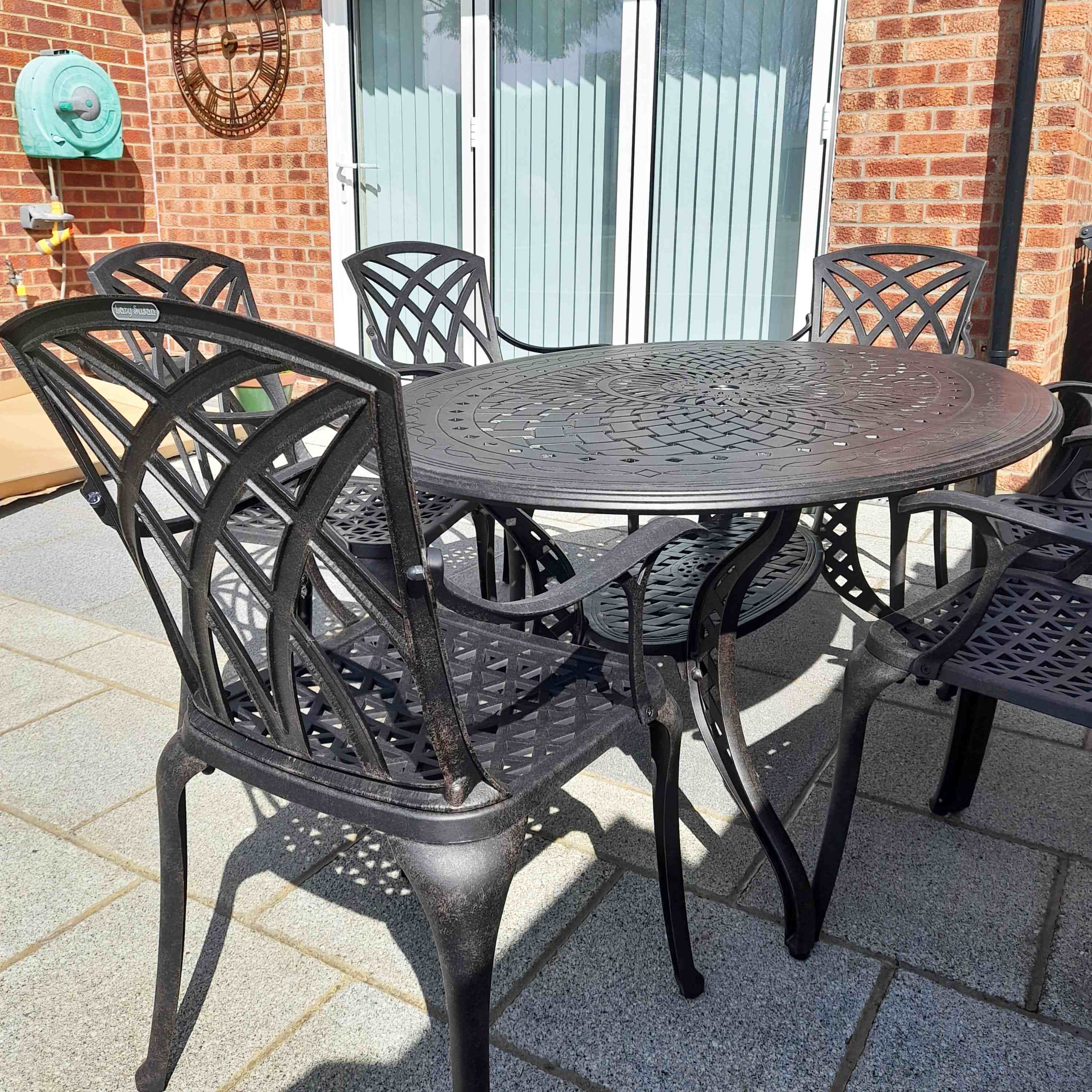 Table Charlotte (ensemble 6 personnes)