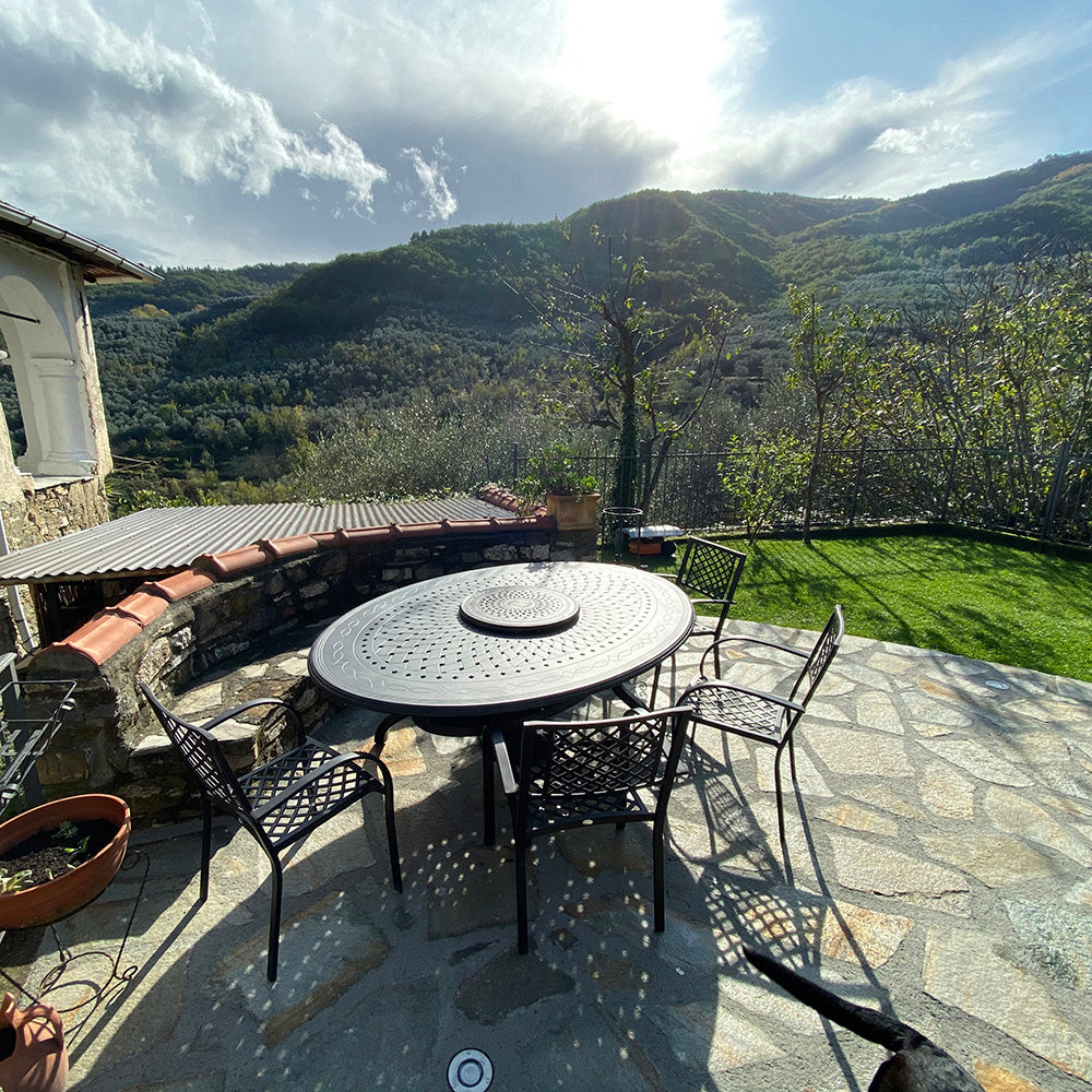 Table Charlotte (ensemble 6 personnes)