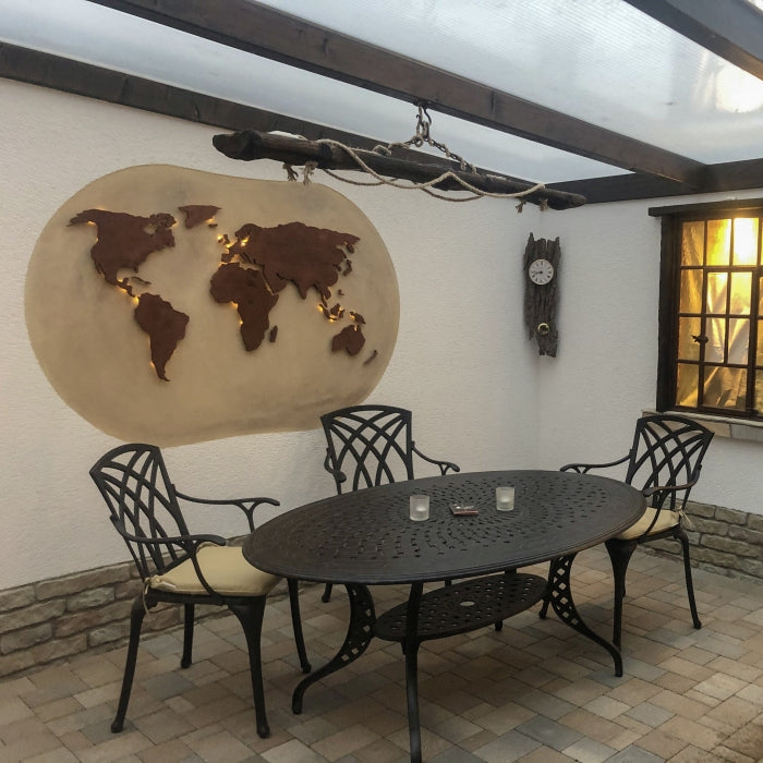 Table Charlotte (ensemble 6 personnes)