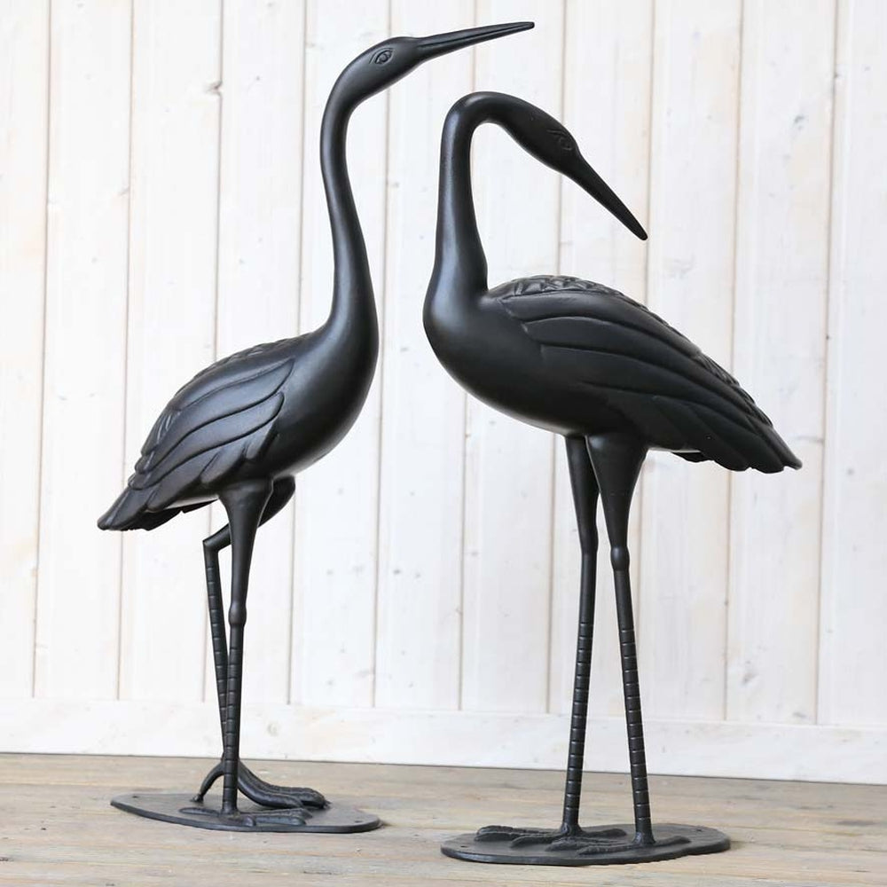 Paire de Grues - Bronze Ancien