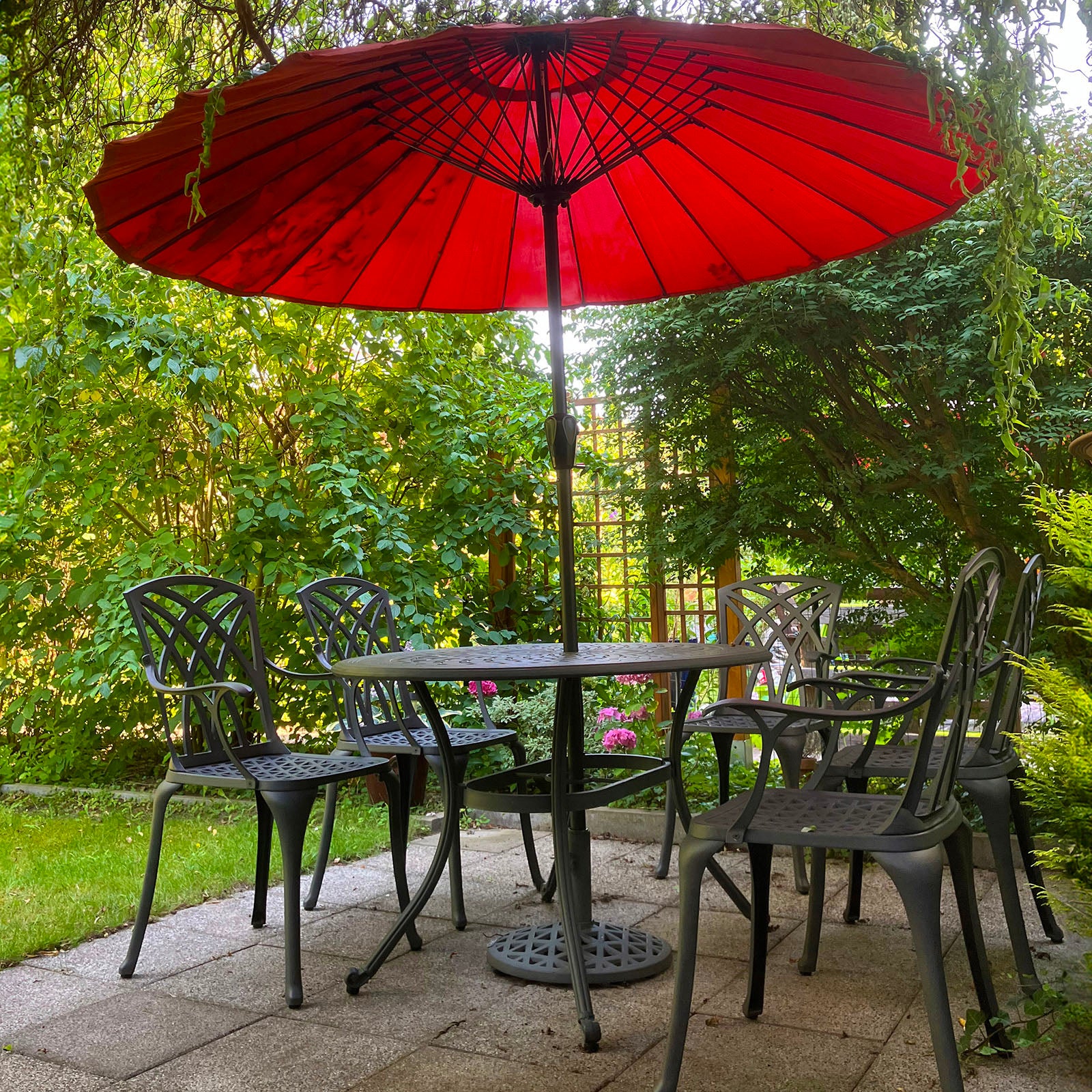 Table Emily (ensemble 6 personnes)