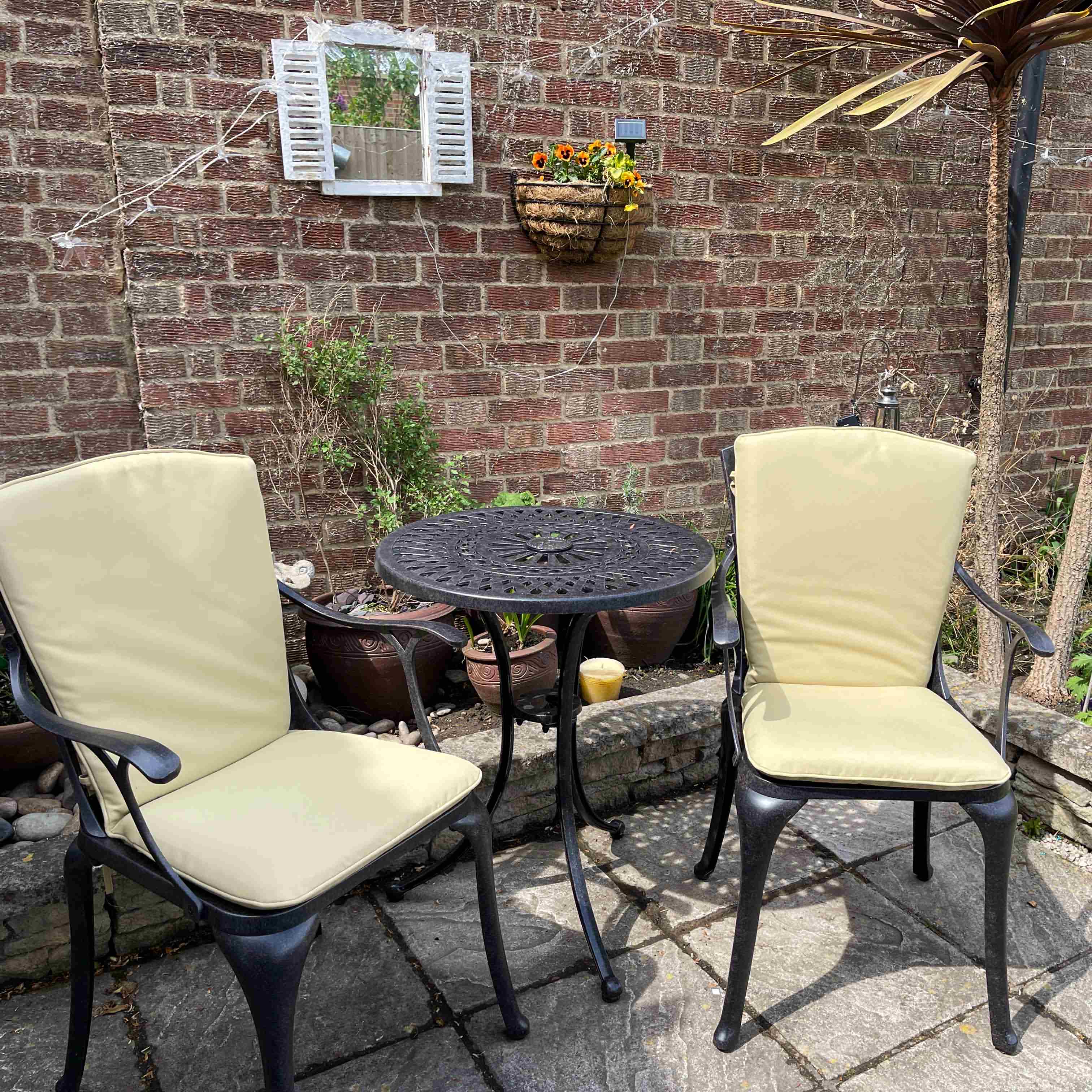 Table bistrot Eve (ensemble 2 personnes)