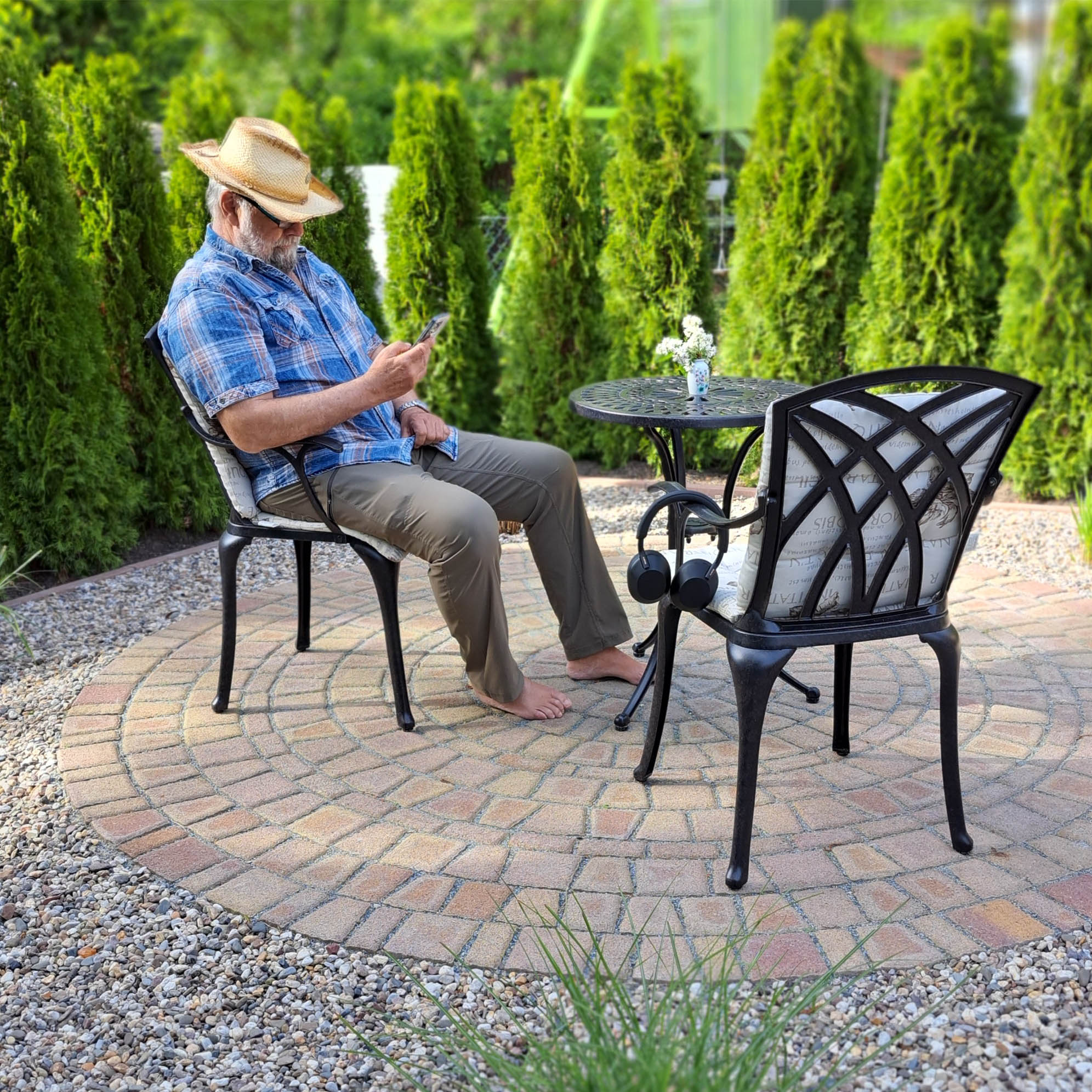 Table bistrot Eve (ensemble 2 personnes)