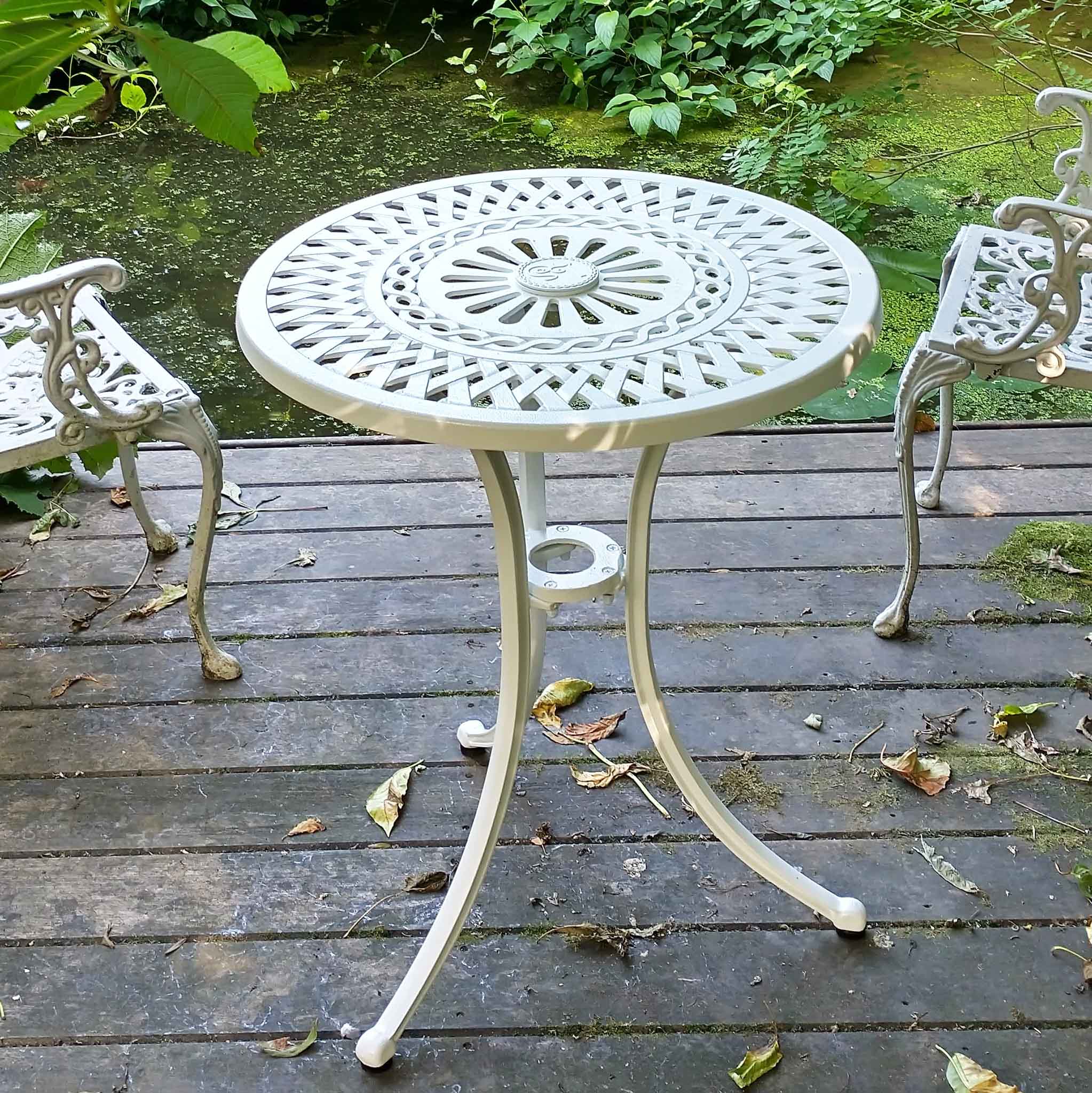 Table Bistrot Eve - Blanc