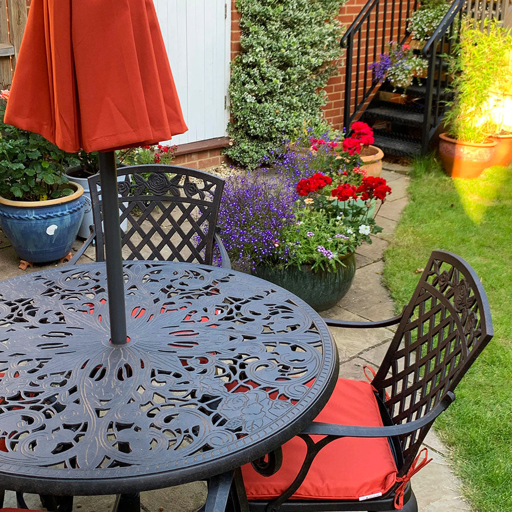 Table Flora (ensemble 4 personnes)