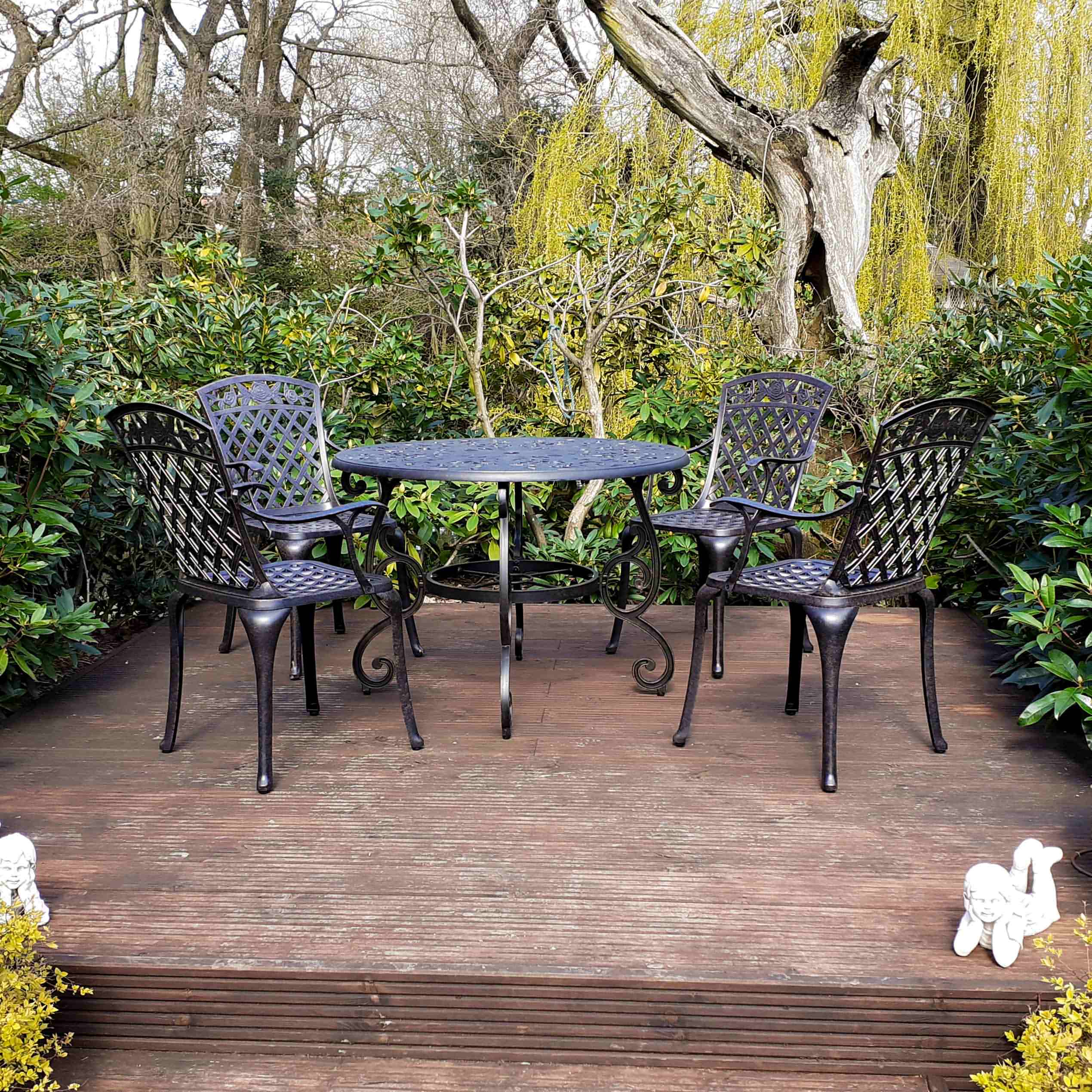 Table Flora (ensemble 4 personnes)