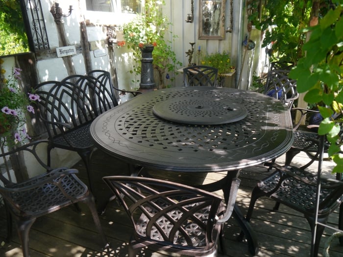 Table Gloria (ensemble 10 personnes)