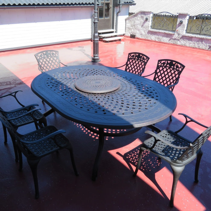 Table Gloria (ensemble 8 personnes)
