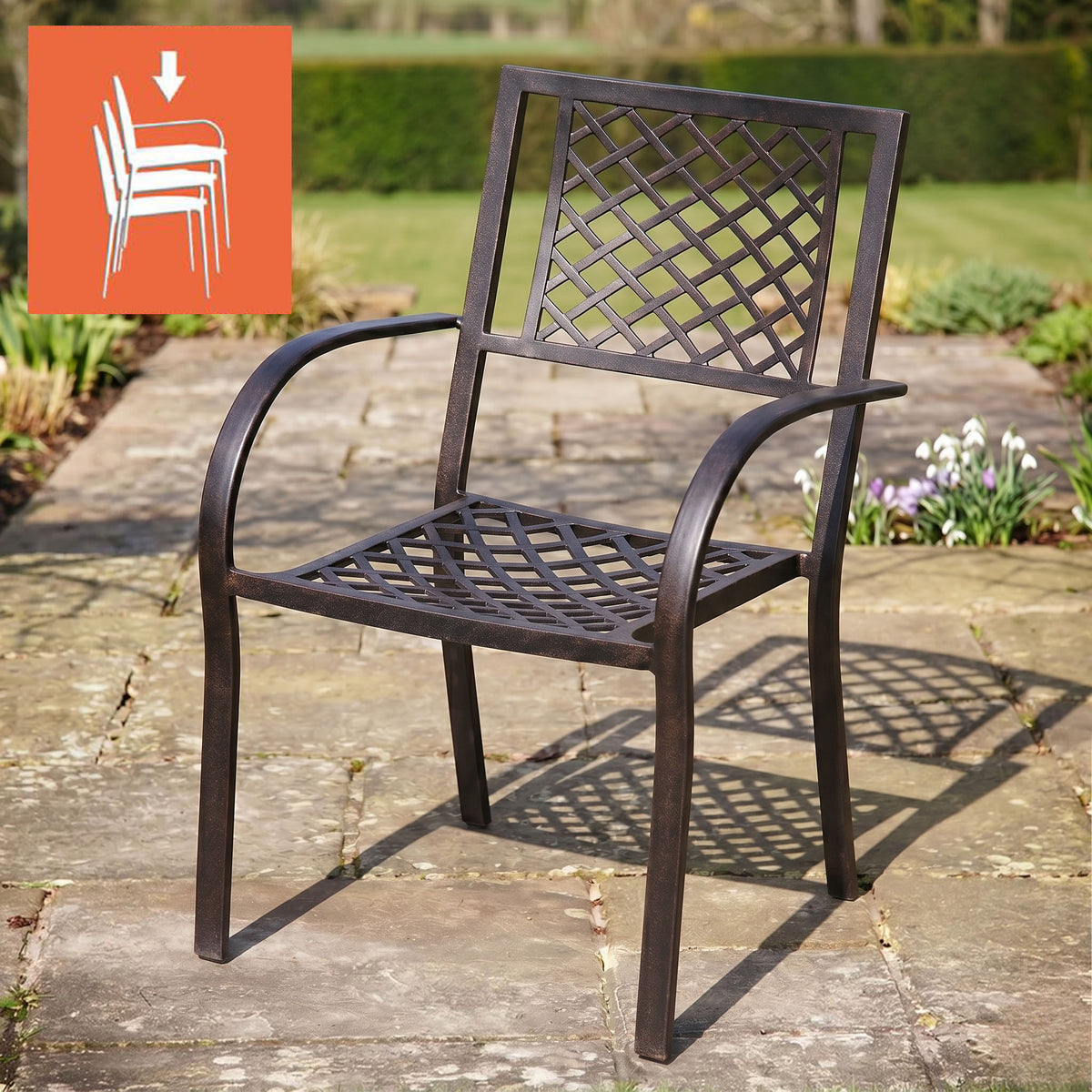 Chaise Jane - Bronze Ancien