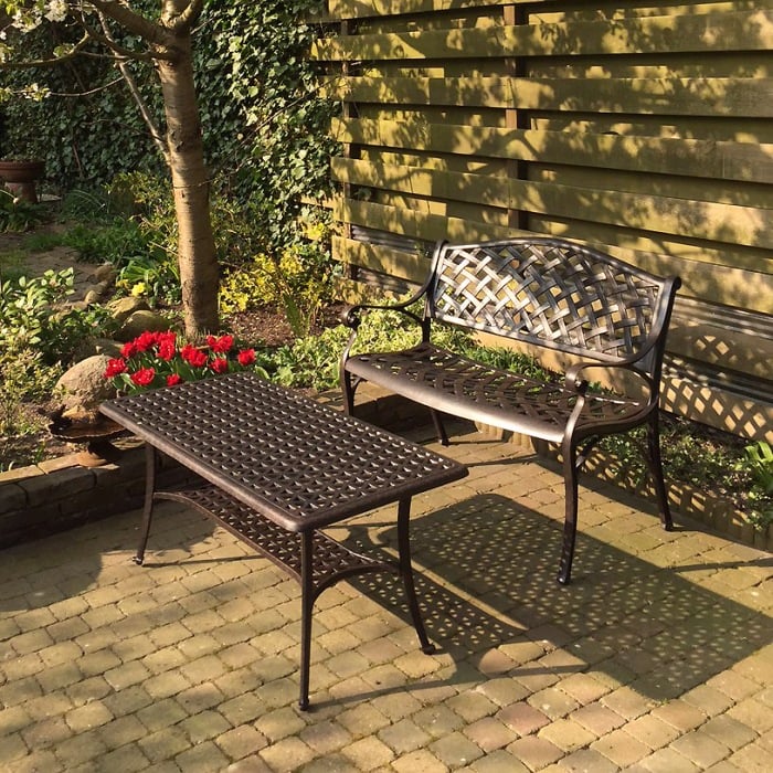 Table Claire - Bronze Ancien