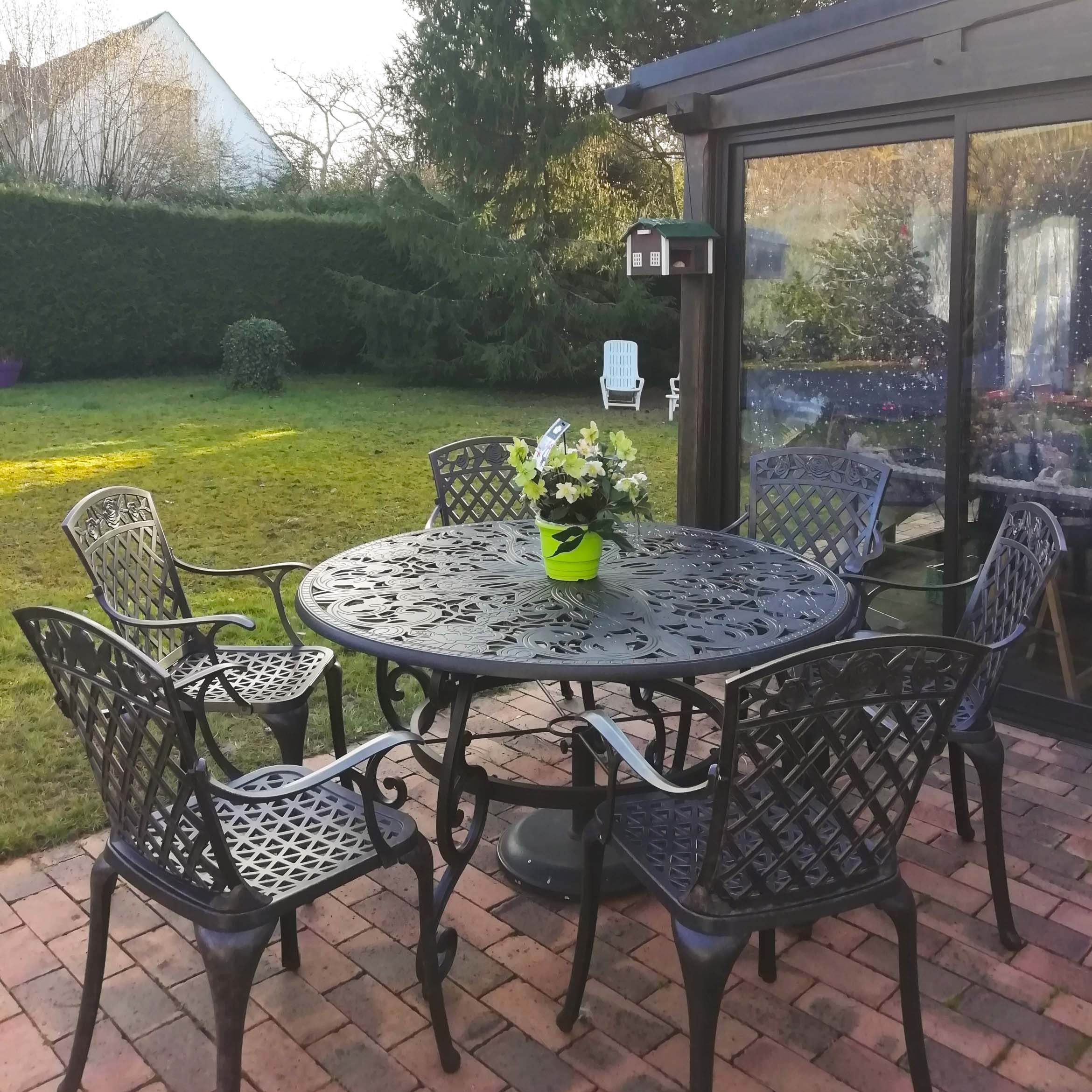 Table Joyce (ensemble 6 personnes)