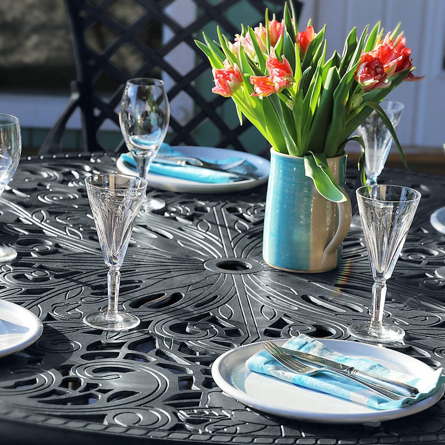 Table Flora (ensemble 4 personnes)