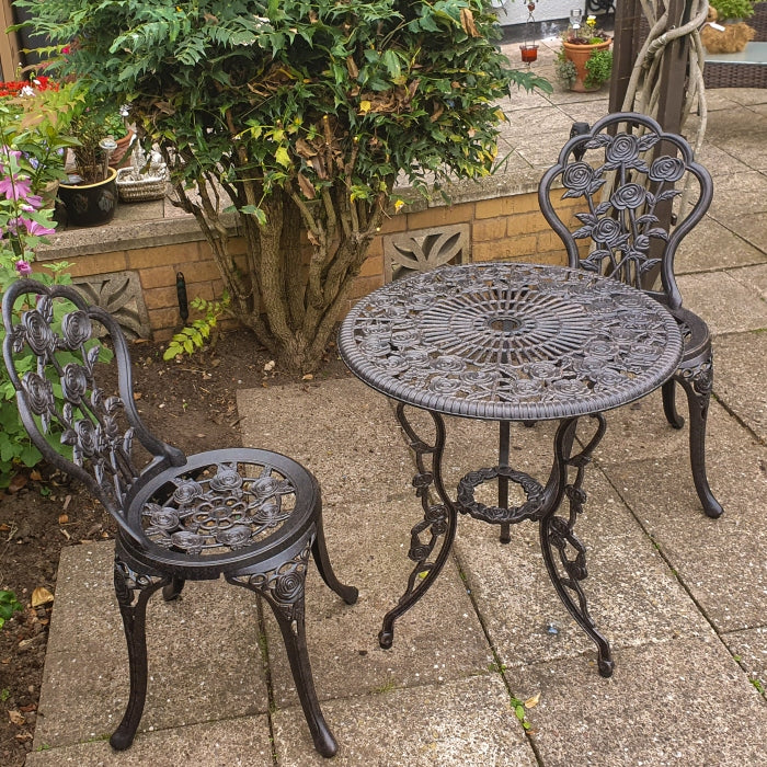 Ensemble bistrot London Rose (ensemble 2 personnes)