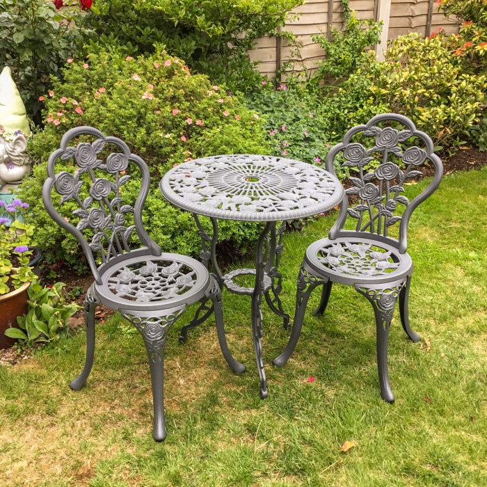Table London Rose seule - Gris Ardoise