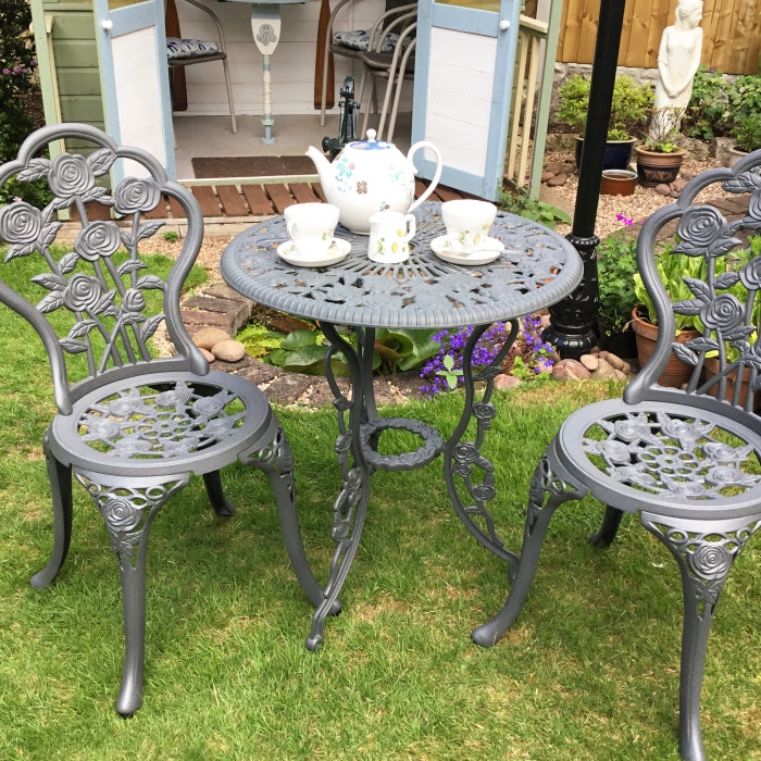 Table London Rose seule - Gris Ardoise