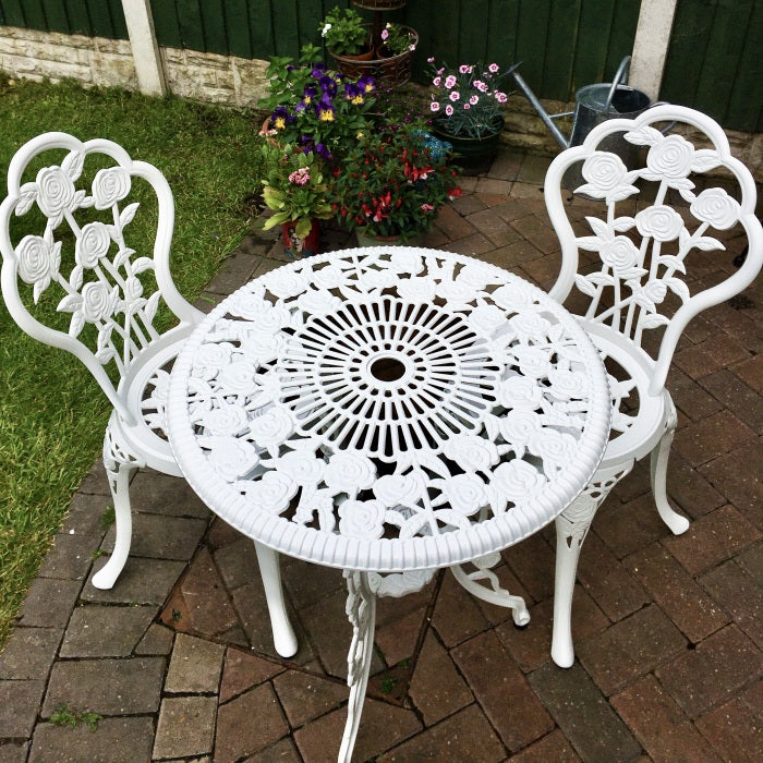 Ensemble bistrot London Rose (ensemble 2 personnes)