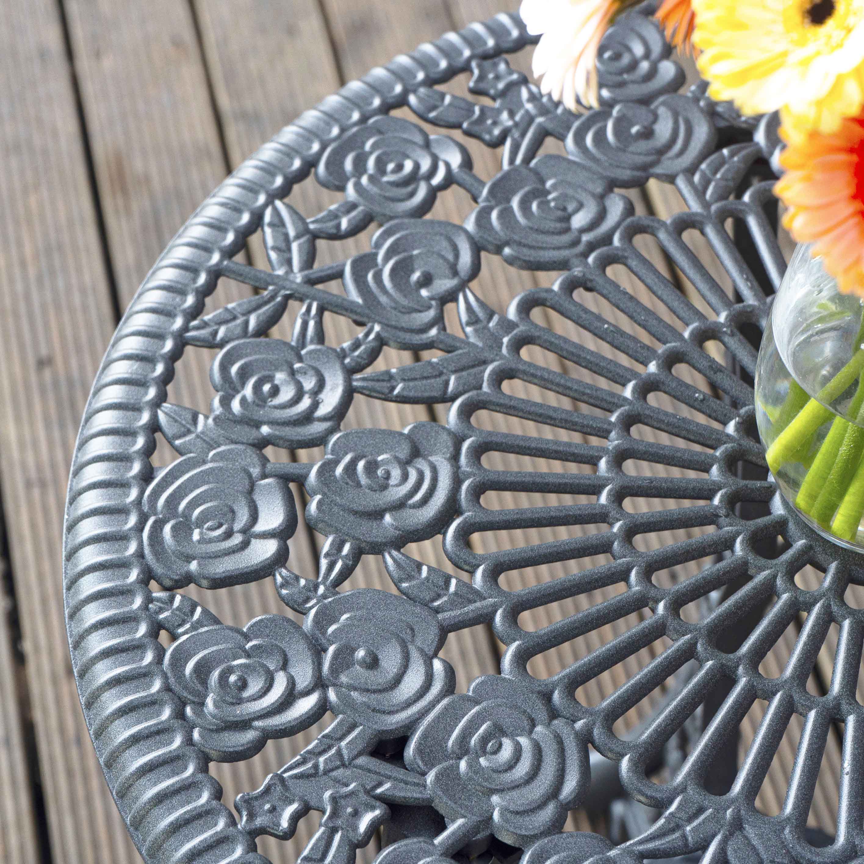 Table London Rose seule - Gris Ardoise