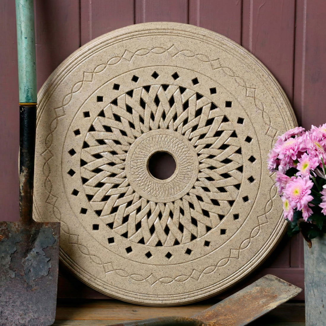 Plateau tournant Metro 60cm - Sandfarben