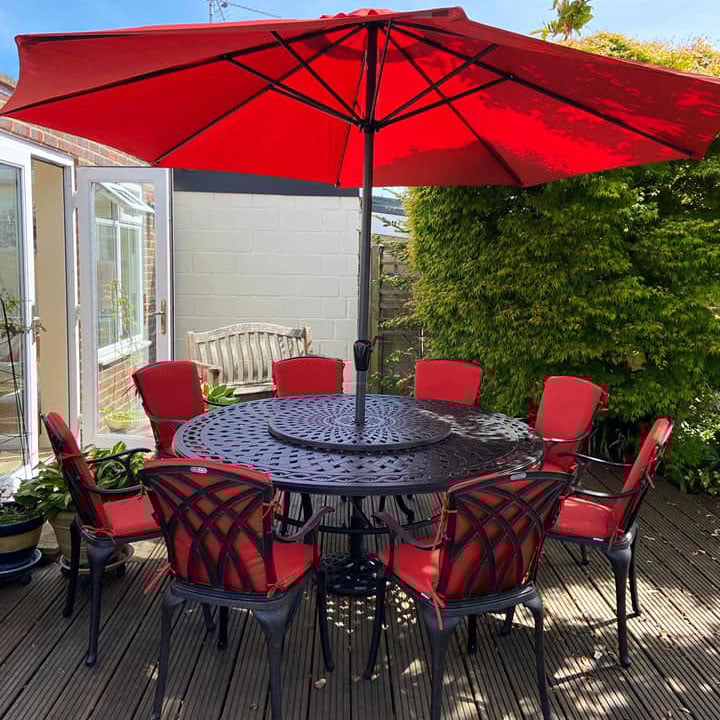 Table Olivia (ensemble 10 personnes)