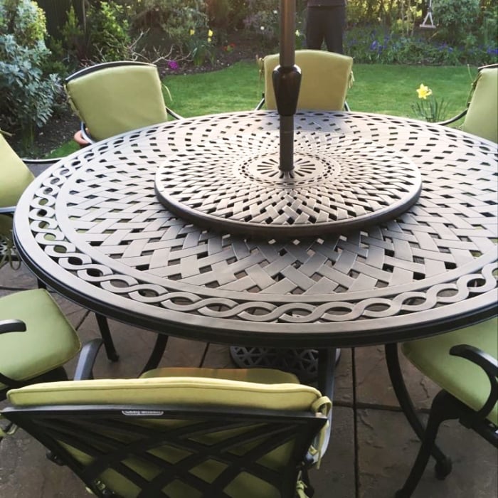 Table Olivia (ensemble 10 personnes)