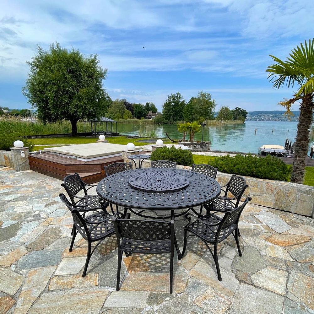 Table Olivia (ensemble 8 personnes)