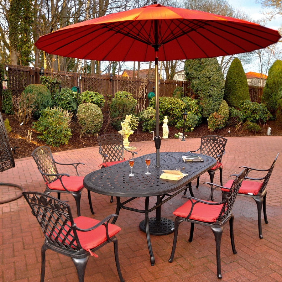 Table Catherine (ensemble 6 personnes)