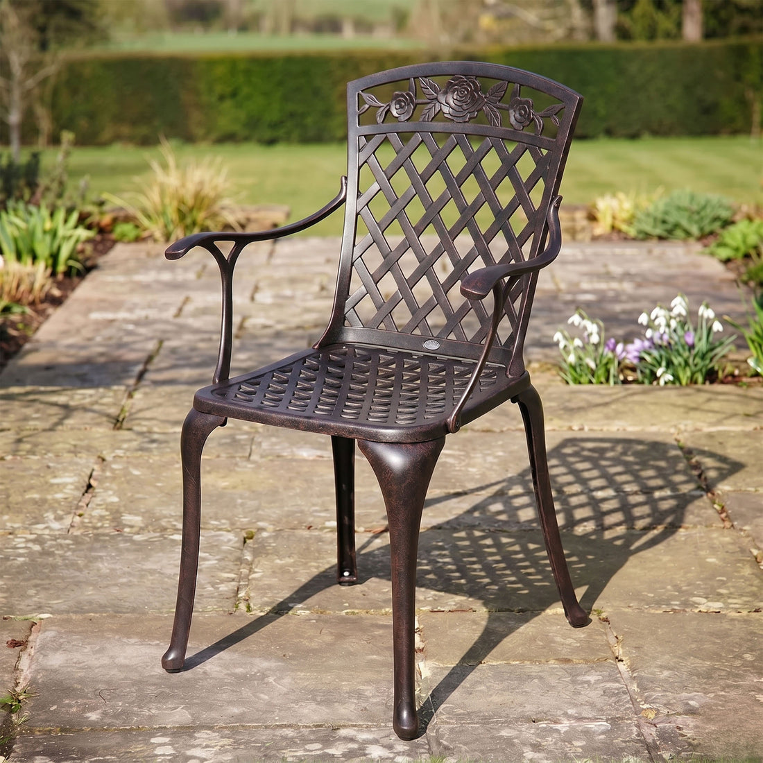 Chaise Rose - Bronze Ancien