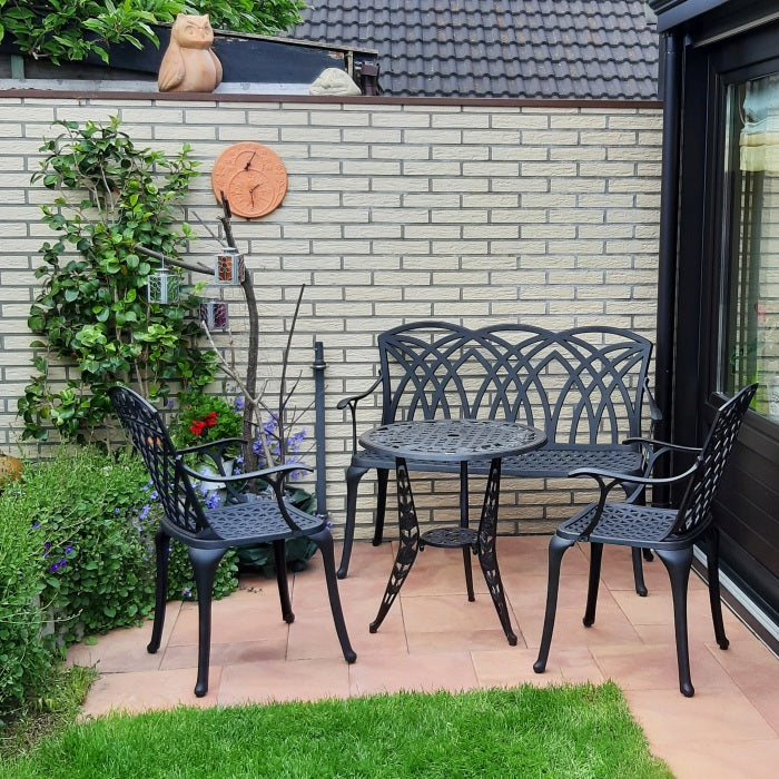 Table bistrot Rose (ensemble 2 personnes)