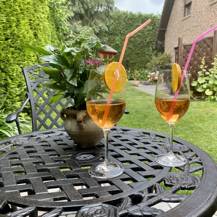 Table bistrot Rose (ensemble 2 personnes)