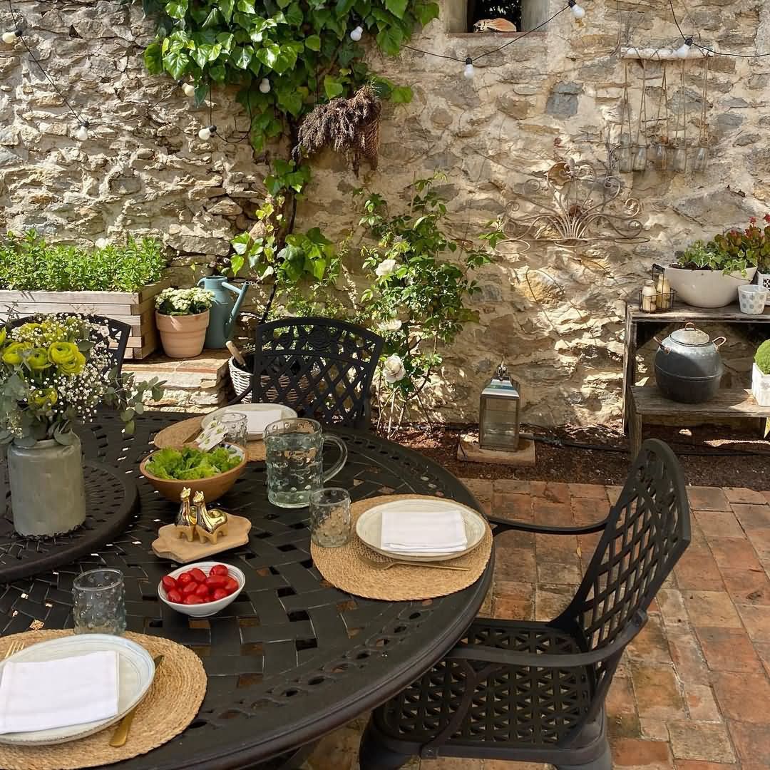 Table Rosemary (ensemble 8 personnes)