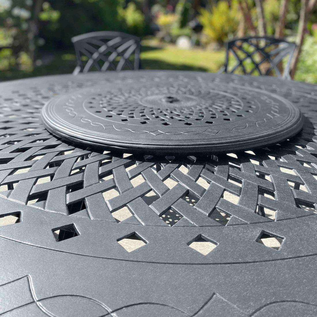 Plateau tournant Metro 80cm - Gris Ardoise